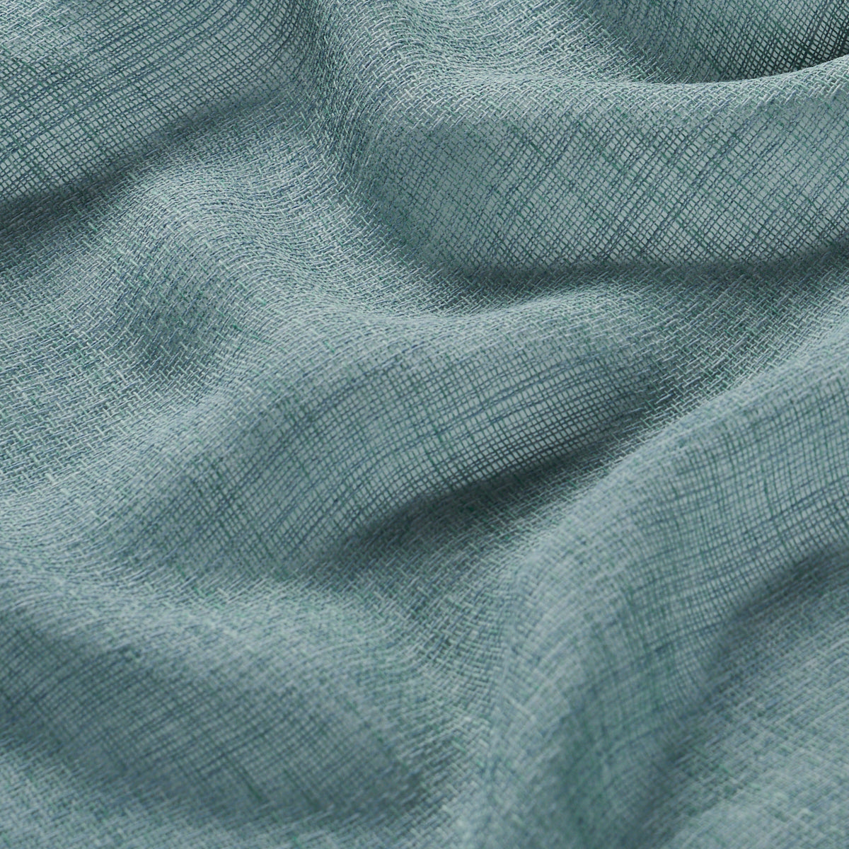 SCHUMACHER  PERFECT BASICS: SHEERS & CASEMENTS GREAT BASIN SHEER WOVEN WOVEN SEAGLASS   - 85087