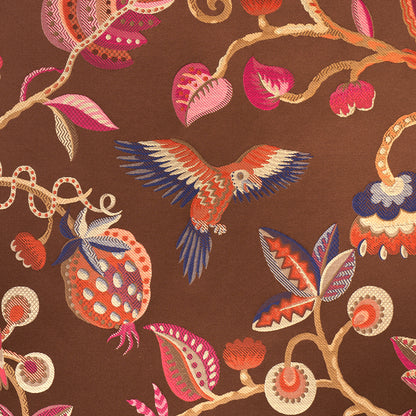 SCHUMACHER  STATEMENT WOVENS BIRDS OF PARADISE WOVEN WOVEN WOVEN CHESTNUT   - 85111
