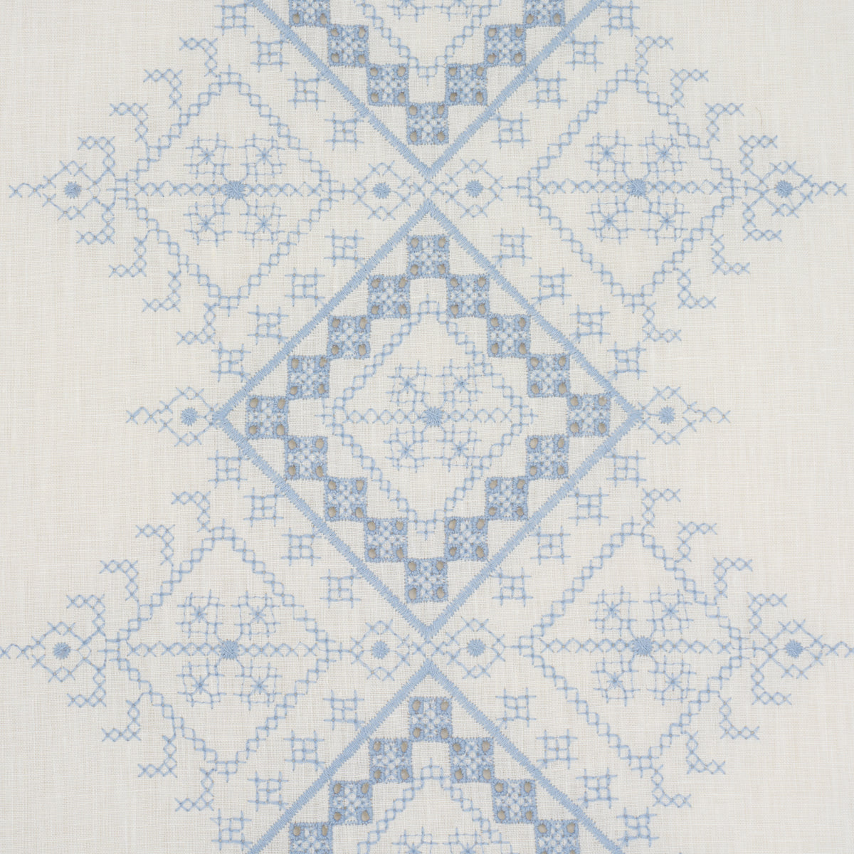 SCHUMACHER  SHEERS & CASEMENTS BIRGITTA SHEER   Sky   - 85120