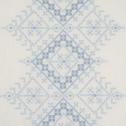 SCHUMACHER  SHEERS & CASEMENTS BIRGITTA SHEER   Sky   - 85120