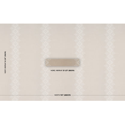 SCHUMACHER  SHEERS & CASEMENTS BIRGITTA SHEER   Linen   - 85121