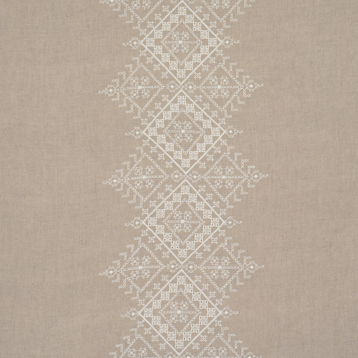 SCHUMACHER  SHEERS & CASEMENTS BIRGITTA SHEER   Linen   - 85121