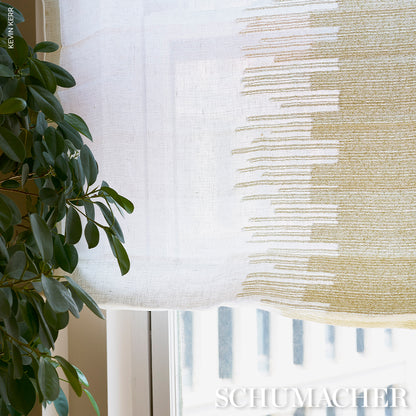 SCHUMACHER  SHEERS & CASEMENTS BONNEVILLE SHEER   Ivory   - 85130