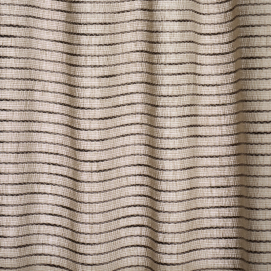 SCHUMACHER  SHEERS & CASEMENTS SEA DRIFT SHEER   Java & Natural   - 85161