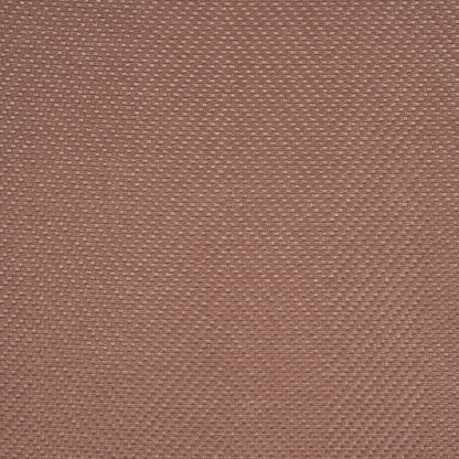 Brown textured fabric with a fine herringbone-like weave; warm, versatile upholstery or apparel material.