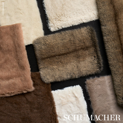 SCHUMACHER  FAUX FUR VALAIS FAUX FUR NOVELTY NOVELTY BUFF   - 85350