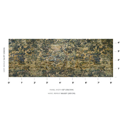 SCHUMACHER  SCHUMACHER MASTERPIECES FLEMISH TAPESTRY WOVEN WOVEN VERT   - 85370