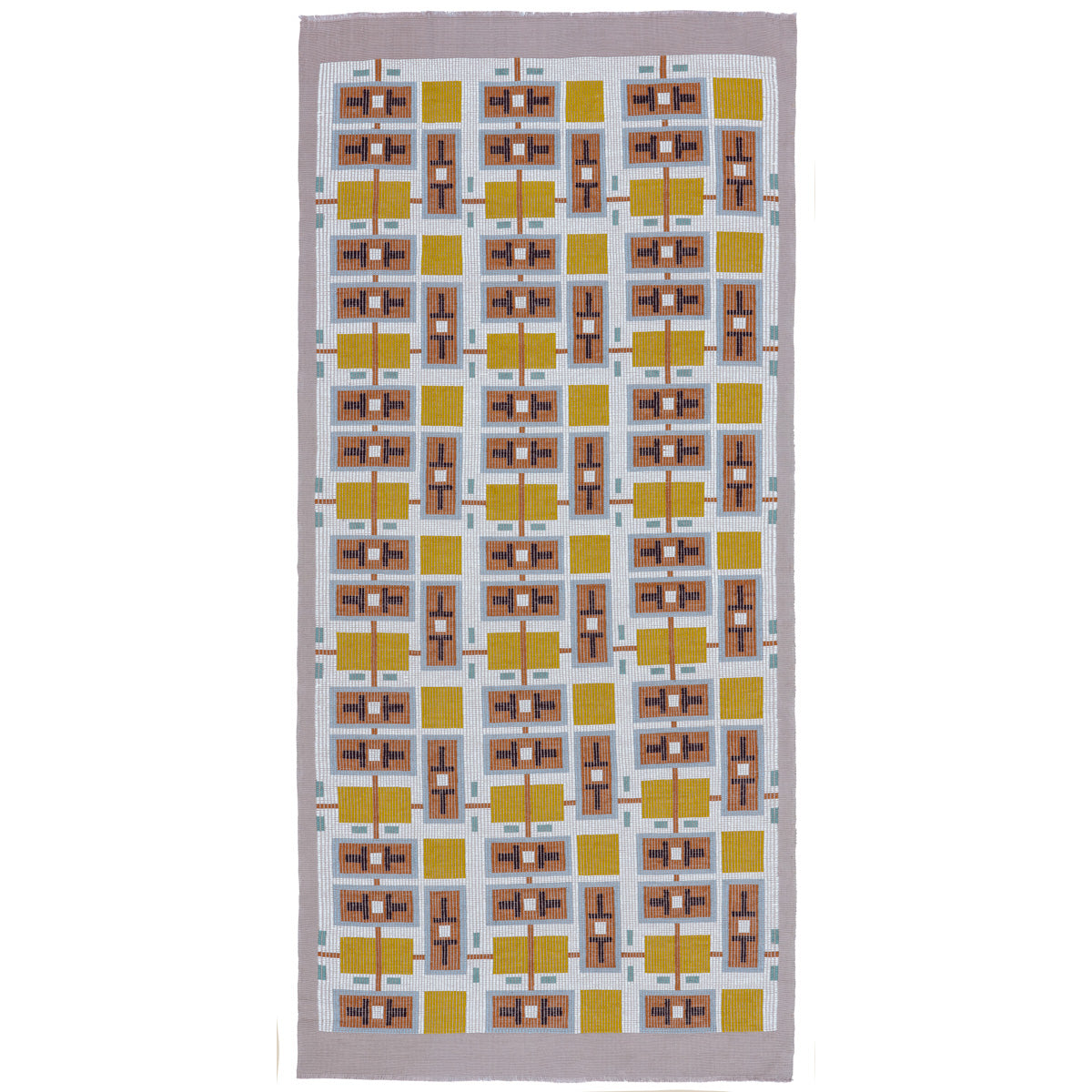 SCHUMACHER  A RUM FELLOW OCULAR HAND WOVEN BROCADE WOVEN WOVEN MELLOW   - 85481