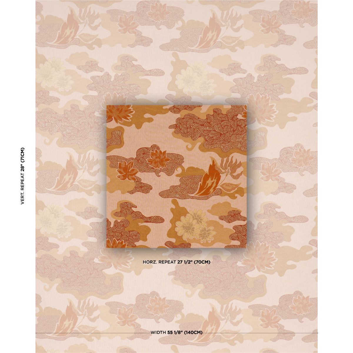 SCHUMACHER  LAURA GONZALEZ LIAN DREAM WOVEN WOVEN CORAL   - 85501