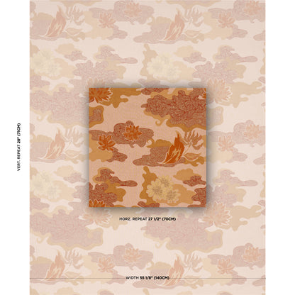 SCHUMACHER  LAURA GONZALEZ LIAN DREAM WOVEN WOVEN CORAL   - 85501