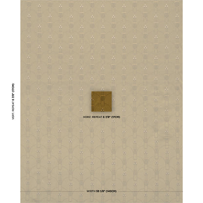 SCHUMACHER  RHYTHM IN MOTION SWANSON SCALLOP WOVEN WOVEN OLIVE   - 85601