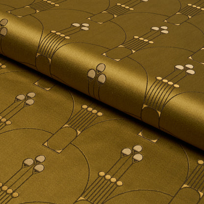 SCHUMACHER  RHYTHM IN MOTION SWANSON SCALLOP WOVEN WOVEN OLIVE   - 85601