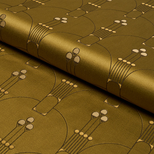 SCHUMACHER  RHYTHM IN MOTION SWANSON SCALLOP WOVEN WOVEN OLIVE   - 85601