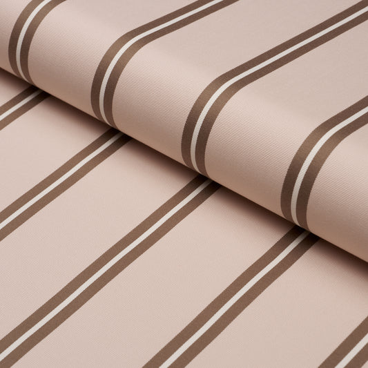 SCHUMACHER  NEW TRADITIONAL BRIONY STRIPE WOVEN WOVEN CAMEO   - 85620