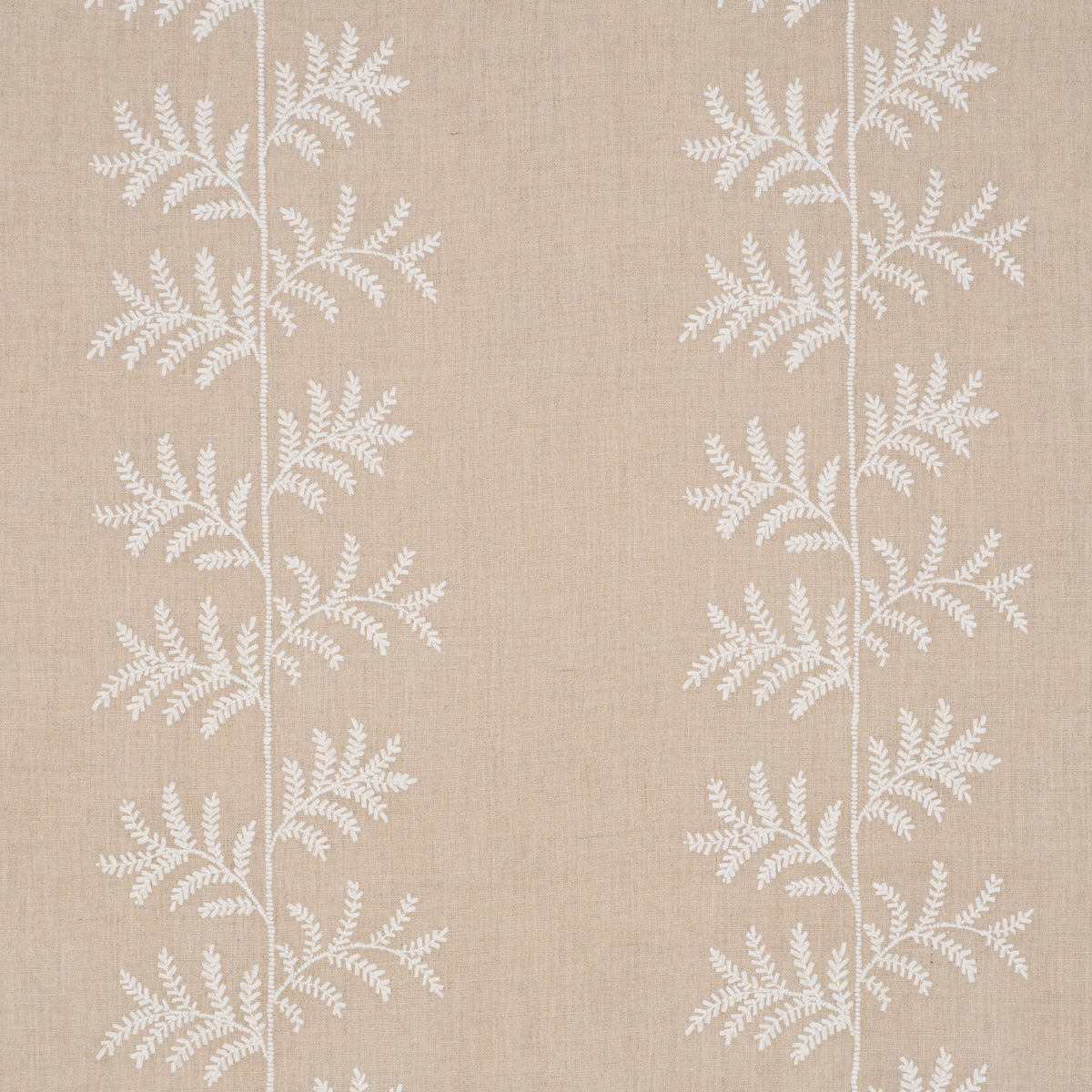 SCHUMACHER  NEW TRADITIONAL ELOISE EMBROIDERY WOVEN WOVEN NATURAL   - 85631