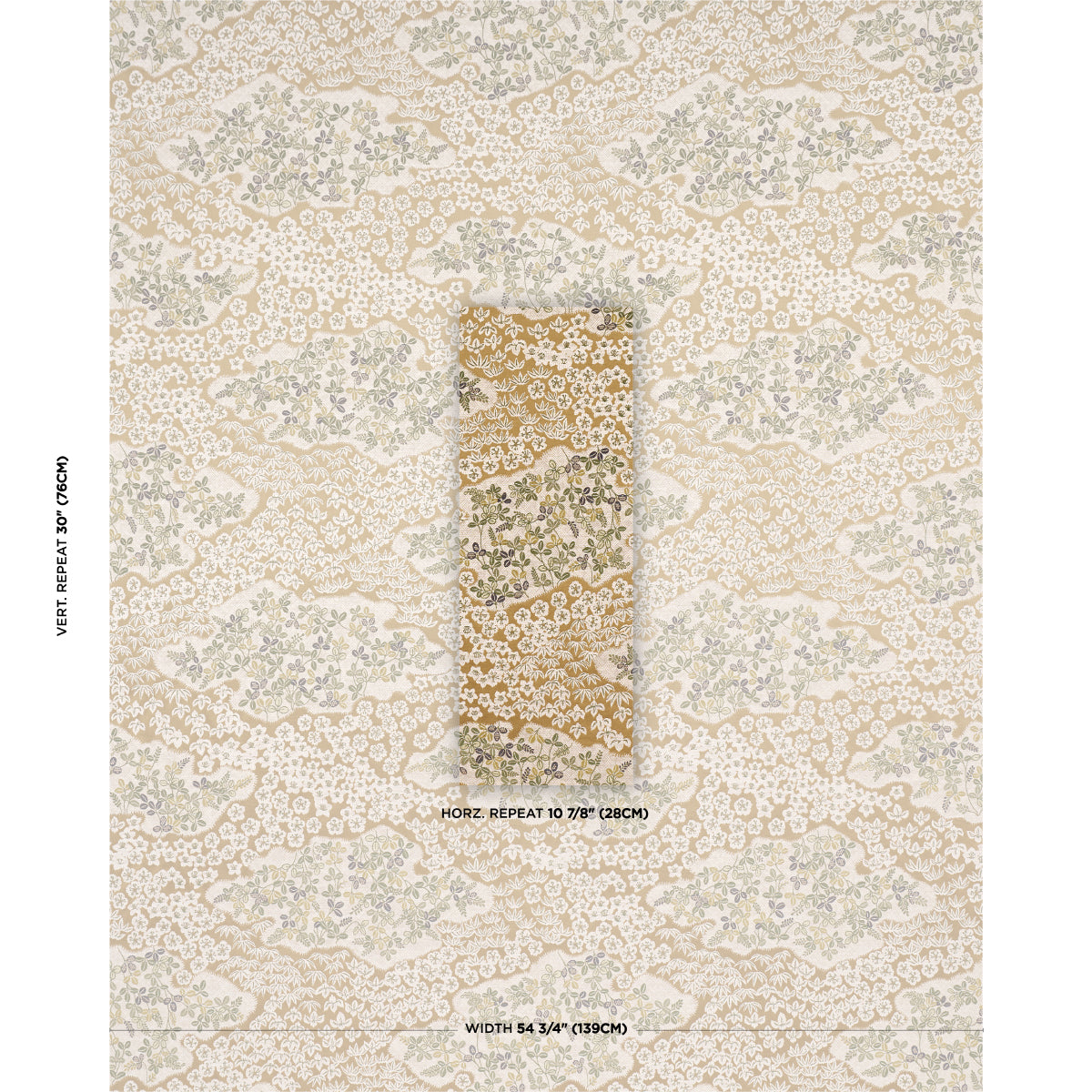 SCHUMACHER  NEW TRADITIONAL LORENE WOVEN WOVEN OCHRE   - 85641