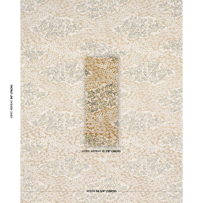 SCHUMACHER  NEW TRADITIONAL LORENE WOVEN WOVEN OCHRE   - 85641