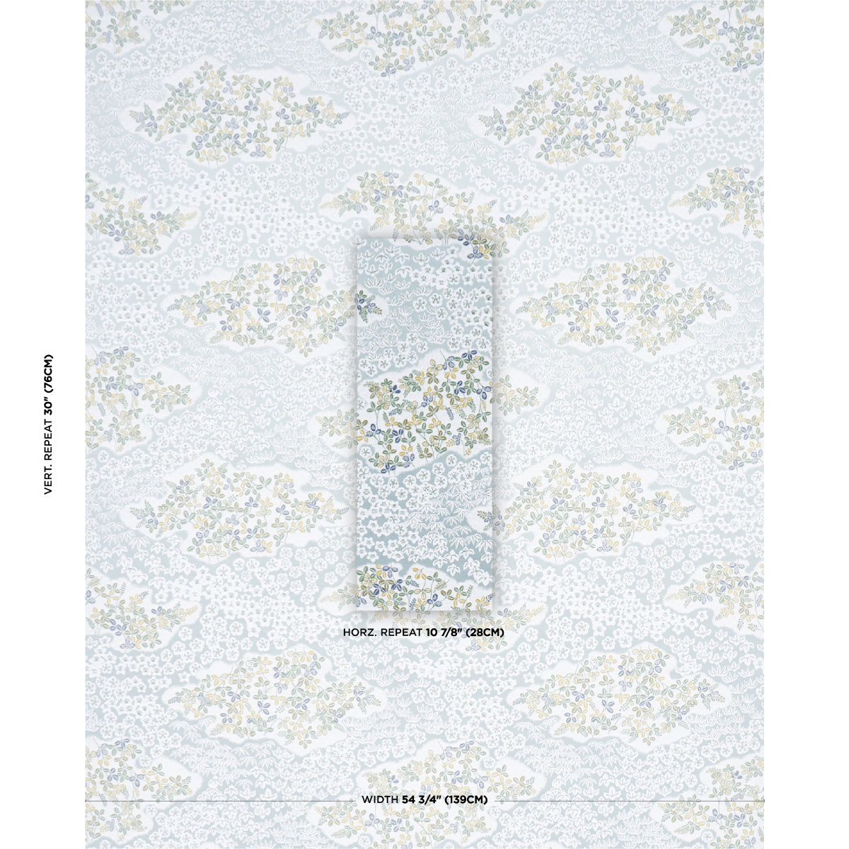 SCHUMACHER  NEW TRADITIONAL LORENE WOVEN WOVEN SKY   - 85642