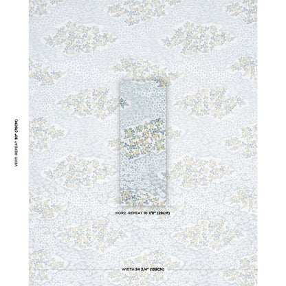 SCHUMACHER  NEW TRADITIONAL LORENE WOVEN WOVEN SKY   - 85642