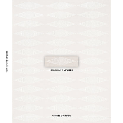 SCHUMACHER  NEW TRADITIONAL TASMIN EMBROIDERY WOVEN WOVEN NATURAL   - 85672