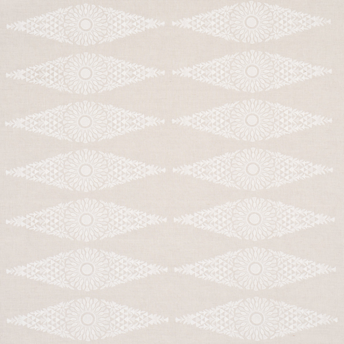 SCHUMACHER  NEW TRADITIONAL TASMIN EMBROIDERY WOVEN WOVEN NATURAL   - 85672