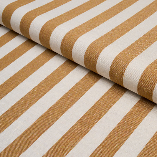SCHUMACHER  INDOOR/OUTDOOR STRIPES HANSON INDOOR/OUTDOOR STRIPE WOVEN WOVEN MARIGOLD   - 85806