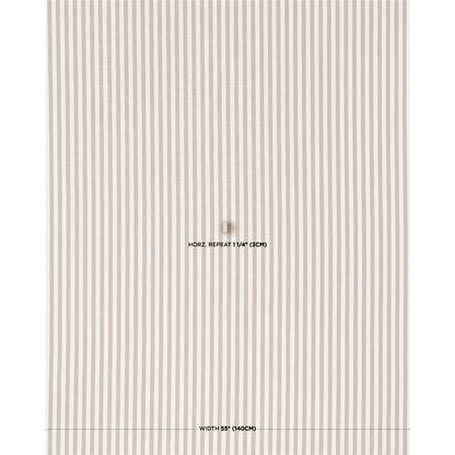 SCHUMACHER  INDOOR/OUTDOOR STRIPES HANSON INDOOR/OUTDOOR STRIPE NARROW WOVEN WOVEN BROWN   - 85811