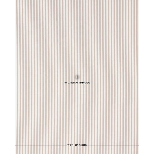 SCHUMACHER  INDOOR/OUTDOOR STRIPES HANSON INDOOR/OUTDOOR STRIPE NARROW WOVEN WOVEN BROWN   - 85811