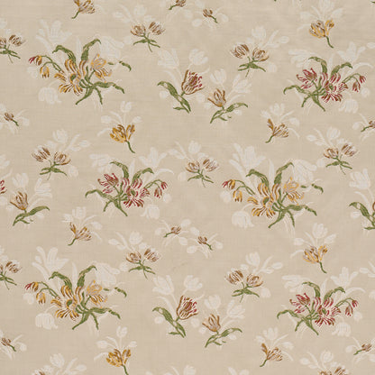 SCHUMACHER  WILLIAMSBURG SPITALFIELDS BOUQUET WOVEN WOVEN ALABASTER   - 85820
