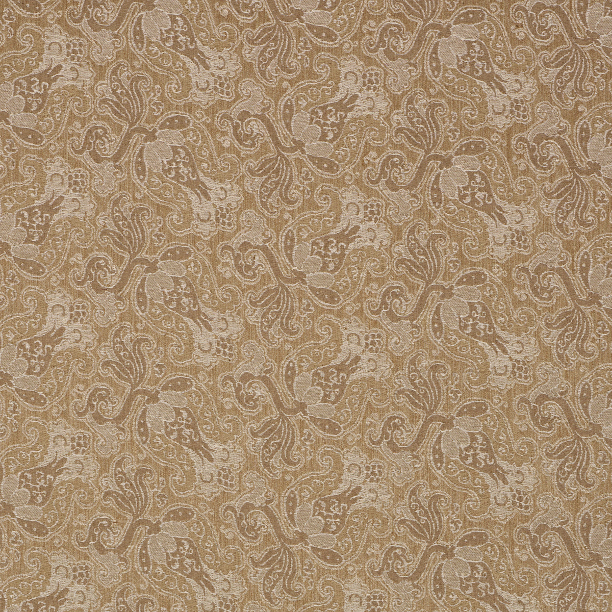 SCHUMACHER  WILLIAMSBURG TULIPANO WOVEN WOVEN CARAMEL   - 85830