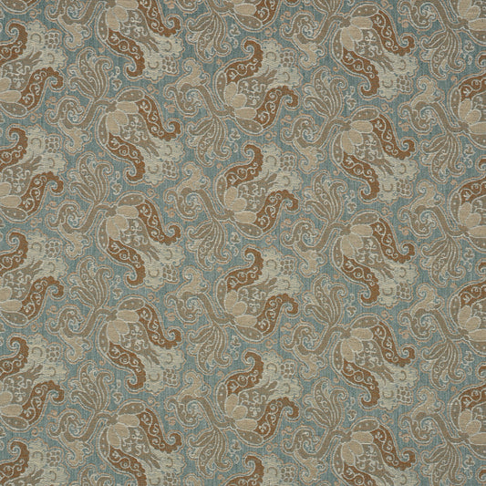 SCHUMACHER  WILLIAMSBURG TULIPANO WOVEN WOVEN FOUNTAIN   - 85831