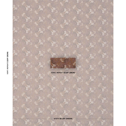 SCHUMACHER  WILLIAMSBURG TULIPANO WOVEN WOVEN ORCHID   - 85832