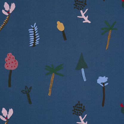 SCHUMACHER  CAROLINE Z HURLEY TROPICAL TREES   Blue   - 85852