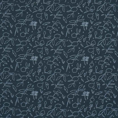 SCHUMACHER  CAROLINE Z HURLEY JUNGLE VINE   Dark Blue   - 85871