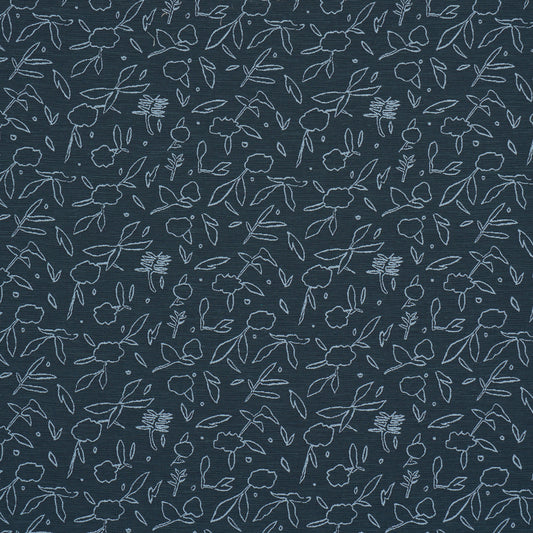SCHUMACHER  CAROLINE Z HURLEY JUNGLE VINE   Dark Blue   - 85871