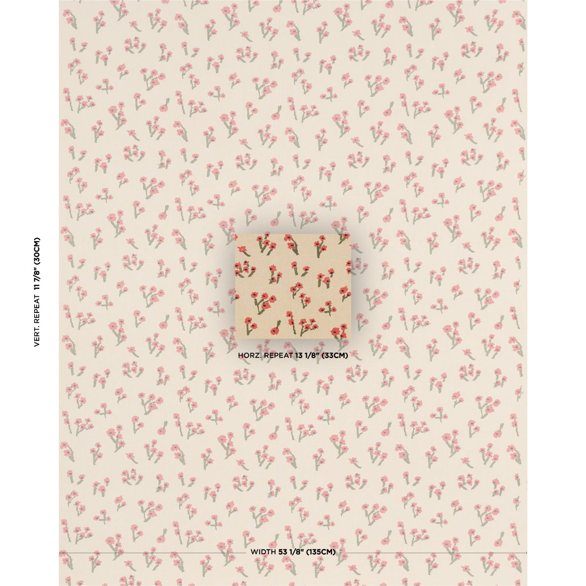 SCHUMACHER  CAROLINE Z HURLEY ROSIE POSY   Red   - 85901