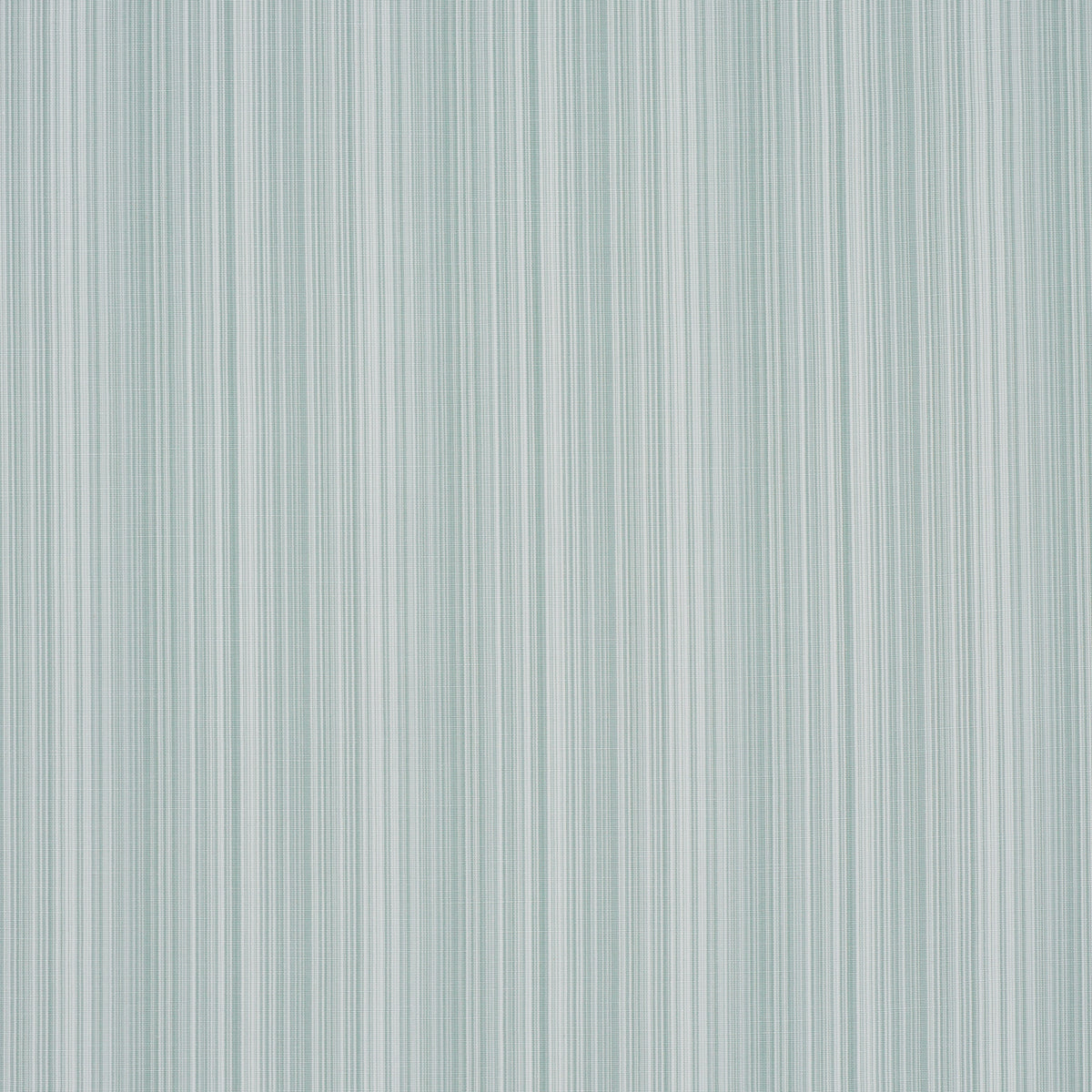 Mint blue striped fabric texture with thin vertical lines; woven material for upholstery or curtains.