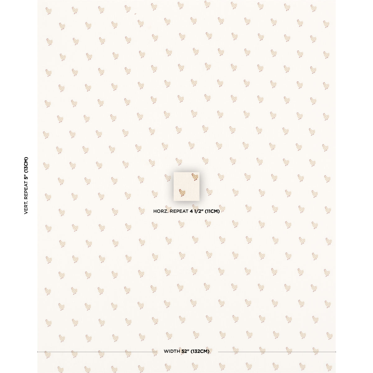 SCHUMACHER  PRAIRIE BETSY'S CHICKEN EMBROIDERY WOVEN WOVEN IVORY   - 85951