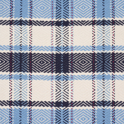 SCHUMACHER  PRAIRIE HEIDI PLAID WOVEN WOVEN INDIGO   - 85990