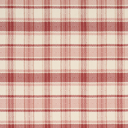 SCHUMACHER  PRAIRIE HEIDI PLAID WOVEN WOVEN CRANBERRY   - 85991