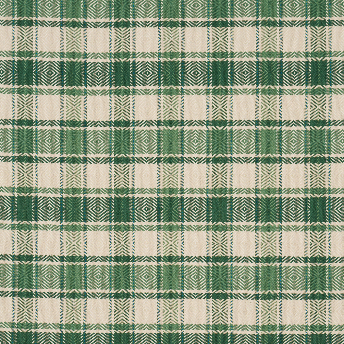 SCHUMACHER  PRAIRIE HEIDI PLAID WOVEN WOVEN LEAF   - 85992