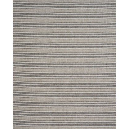SCHUMACHER  PERENNIAL FAVORITES EVEN KEEL OUTDOOR STRIPE   Greige   - 86030