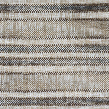 SCHUMACHER  PERENNIAL FAVORITES EVEN KEEL OUTDOOR STRIPE   Greige   - 86030