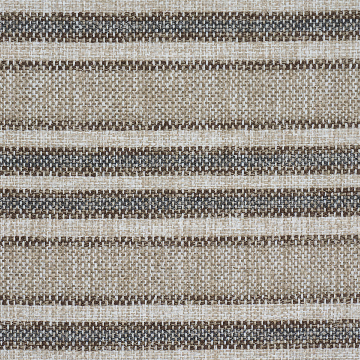 SCHUMACHER  PERENNIAL FAVORITES EVEN KEEL OUTDOOR STRIPE   Greige   - 86030