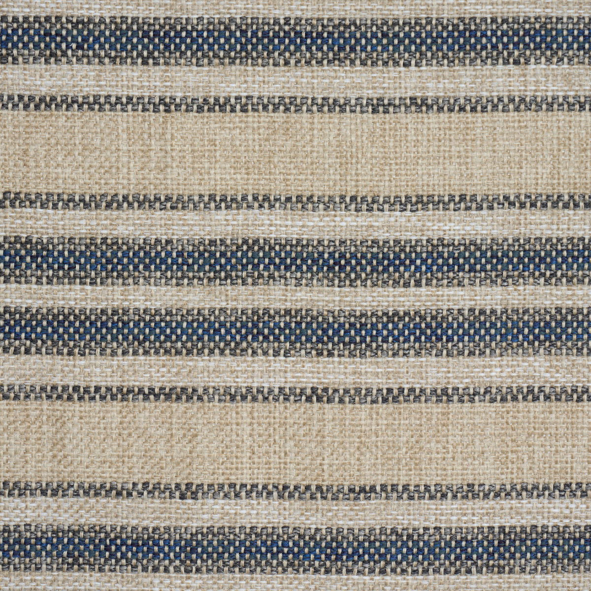 SCHUMACHER  PERENNIAL FAVORITES EVEN KEEL OUTDOOR STRIPE   Navy   - 86032