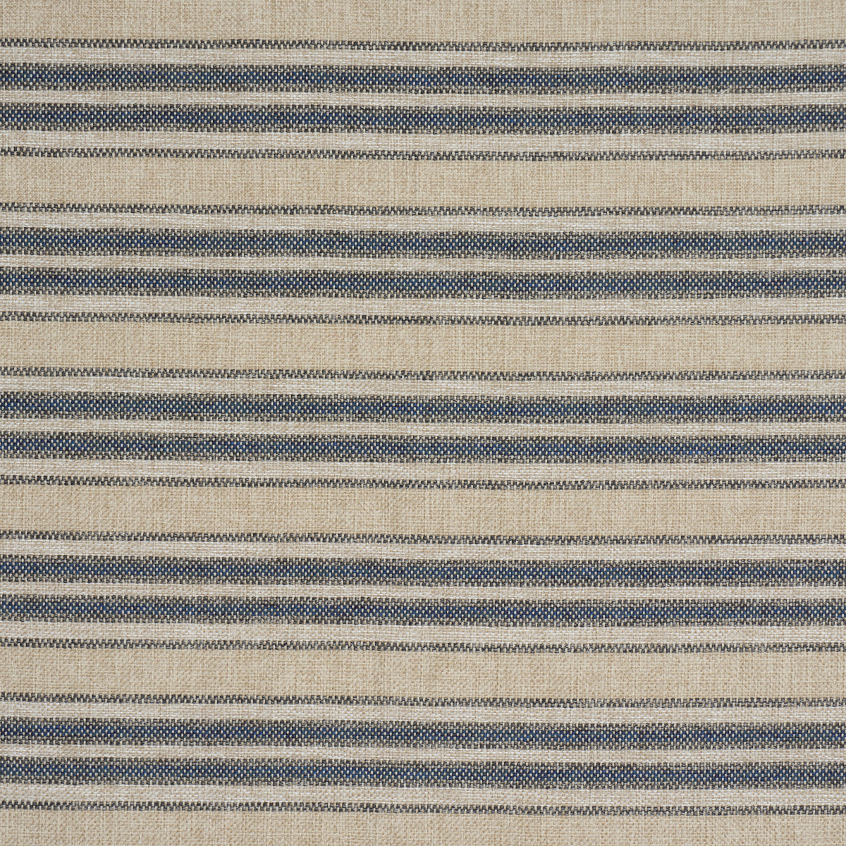 SCHUMACHER  PERENNIAL FAVORITES EVEN KEEL OUTDOOR STRIPE   Navy   - 86032