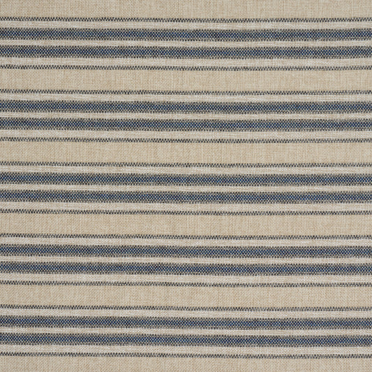 SCHUMACHER  PERENNIAL FAVORITES EVEN KEEL OUTDOOR STRIPE   Navy   - 86032