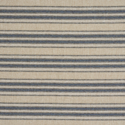 SCHUMACHER  PERENNIAL FAVORITES EVEN KEEL OUTDOOR STRIPE   Navy   - 86032