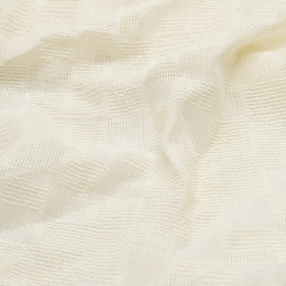 SCHUMACHER  PATTERSON FLYNN CADENCE LINEN SHEER   Ivory   - 86040