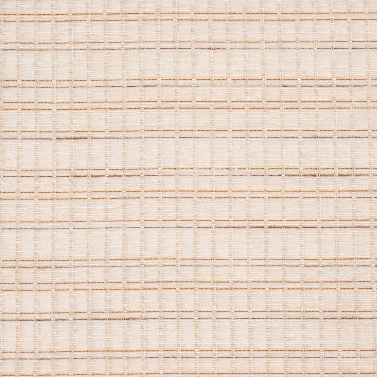 SCHUMACHER  PATTERSON FLYNN PAYTON LINEN SHEER GRID   Natural   - 86051